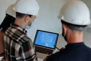 Arbejde med el-rapport via laptop
